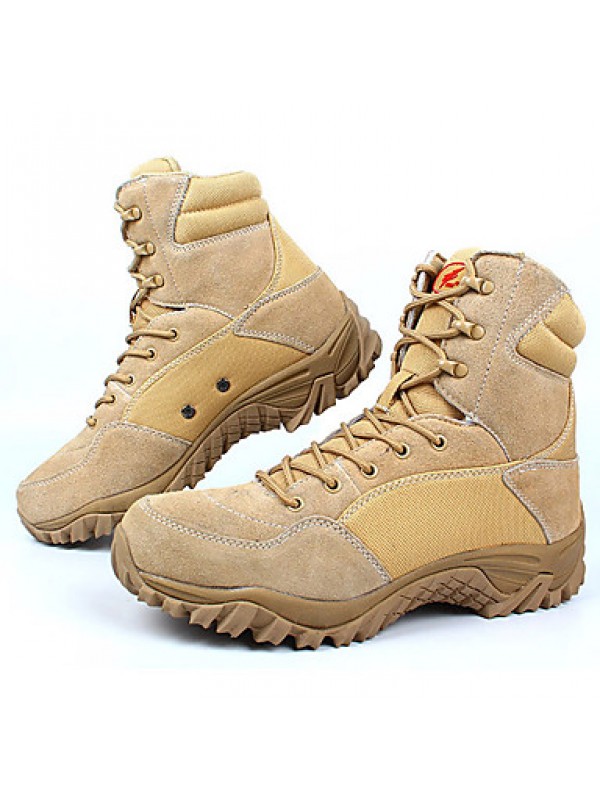 Shoes Outdoor / Office  Career / Work  Duty / Athletic / Casual Suede Boots Beige / Taupe  