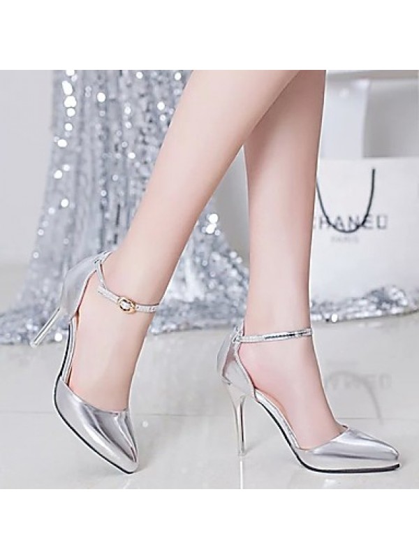 Women's Heels Summer Comfort Microfibre Dress Stiletto Heel Others Silver / Gold Others