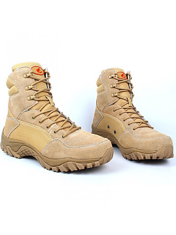 Shoes Outdoor / Office  Career / Work  Duty / Athletic / Casual Suede Boots Beige / Taupe  