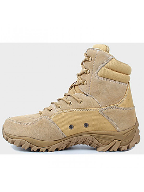 Shoes Outdoor / Office  Career / Work  Duty / Athletic / Casual Suede Boots Beige / Taupe  