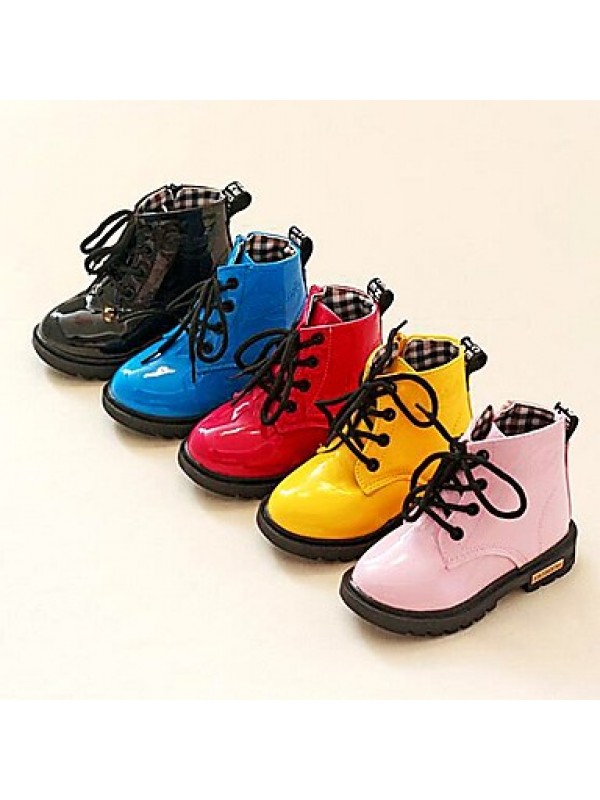 Kids' Shoes   2016 New Style Hot Sale Outdoor/Party/Casual Fashion Boots Black/Blue/Yellow/Pink/Red  