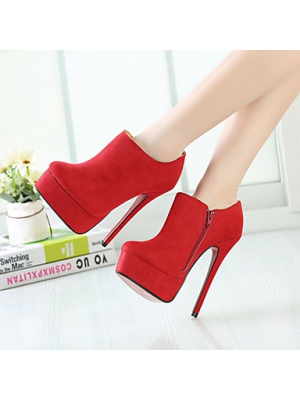 Women's Shoes 16CM Heel Height Sexy Round Toe Stiletto Heel Pumps Party Shoes More Colors available