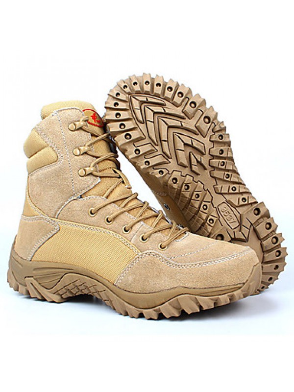 Shoes Outdoor / Office  Career / Work  Duty / Athletic / Casual Suede Boots Beige / Taupe  